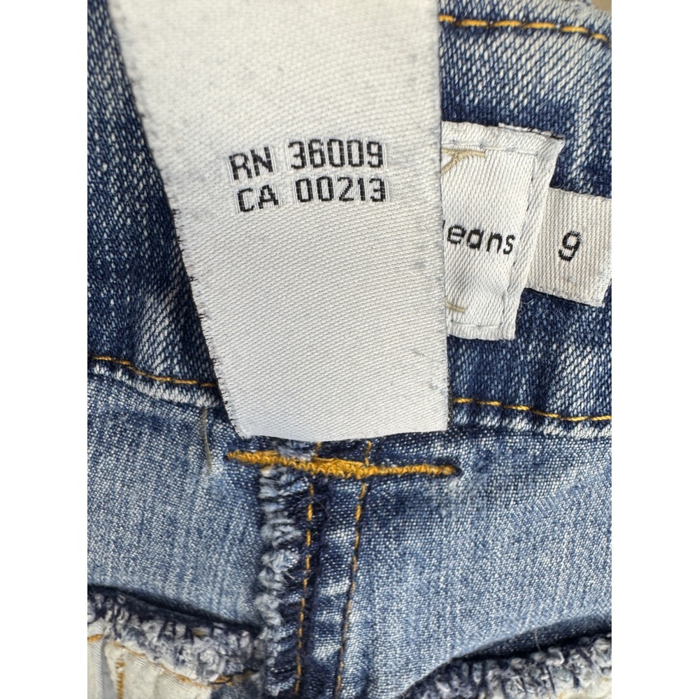 Vintage 90s Calvin Klein Jeans Women's Straight Leg Medium Wash Mid Rise 9 Y2K - Picture 10 of 10